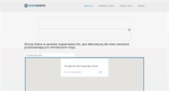 Desktop Screenshot of kielce.mapamiasta.info